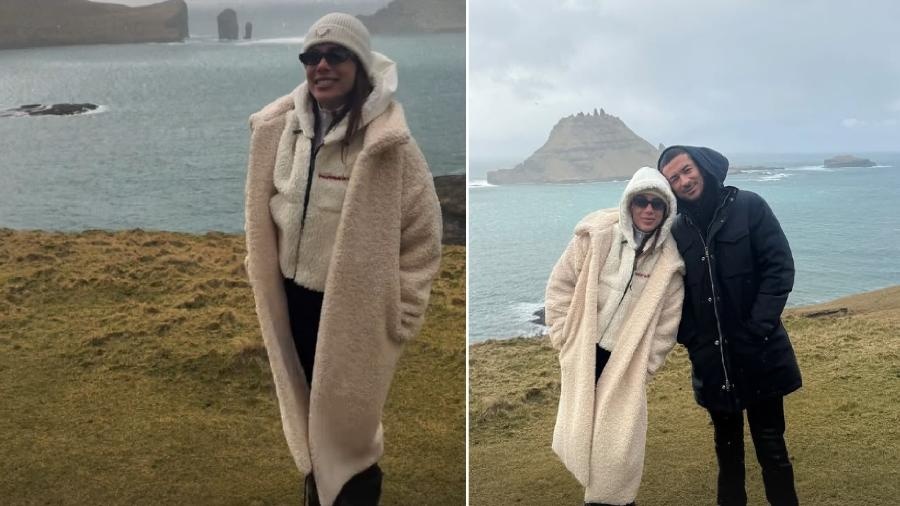Anitta leva a família às Ilhas Faroé